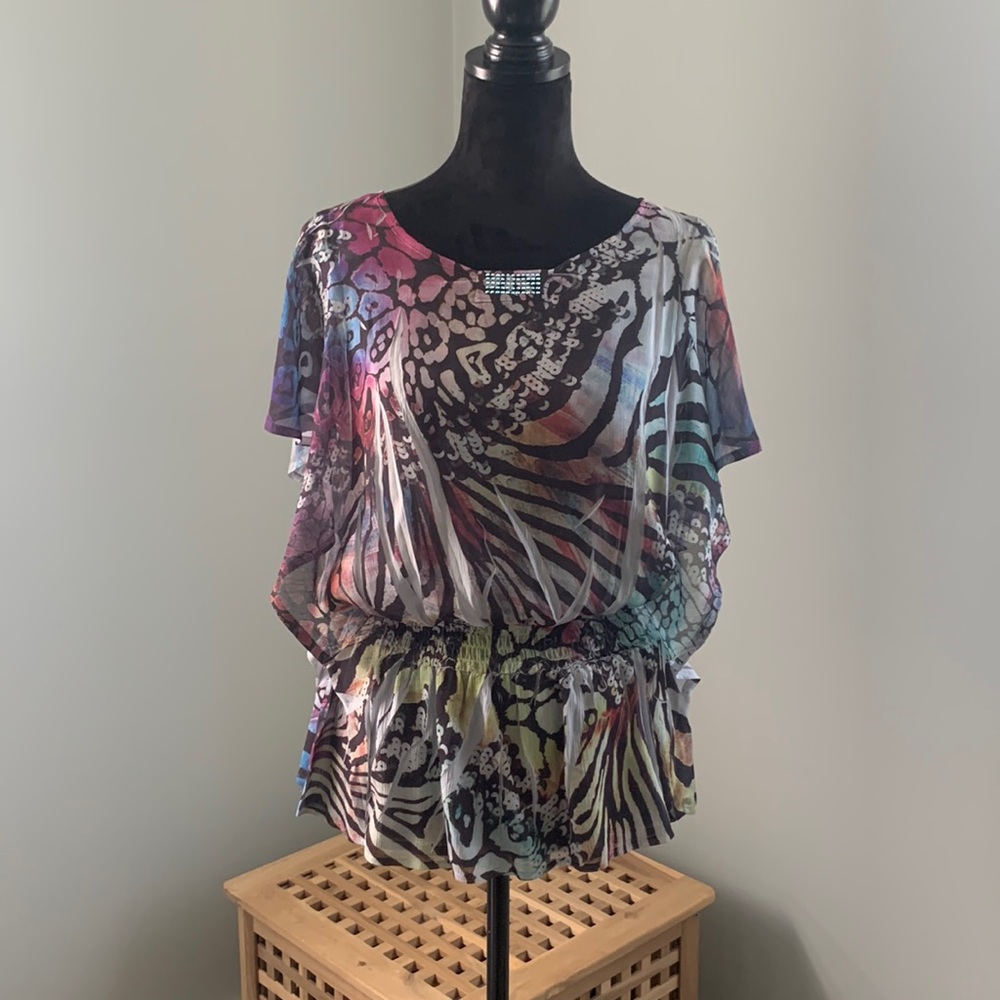 Style & Co Flowy Top